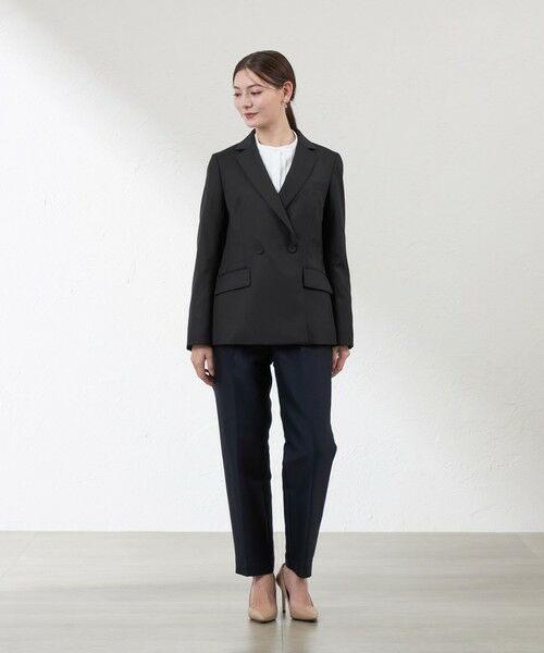 AMACA / アマカ その他パンツ | 【ATELIER COLLECTION】 シルクウールツイルパンツ | 詳細3