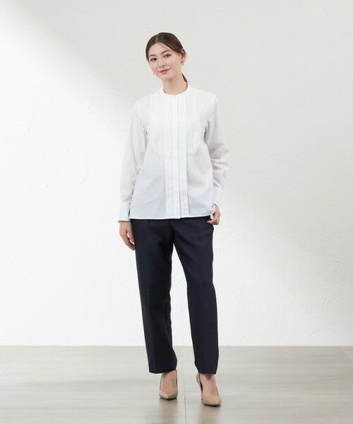 AMACA / アマカ その他パンツ | 【ATELIER COLLECTION】 シルクウールツイルパンツ | 詳細2