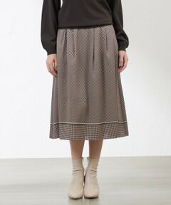 AMACA / アマカ ロング・マキシ丈スカート | ダイヤドットパネルスカート