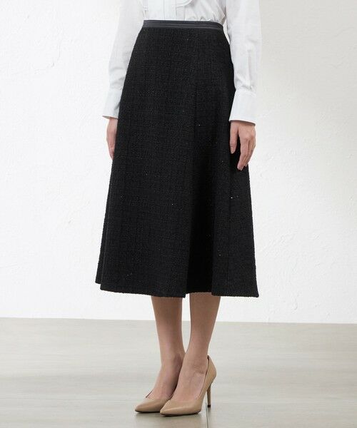 AMACA / アマカ ロング・マキシ丈スカート | 【ATELIER COLLECTION】 スパンコールツイードスカート | 詳細4