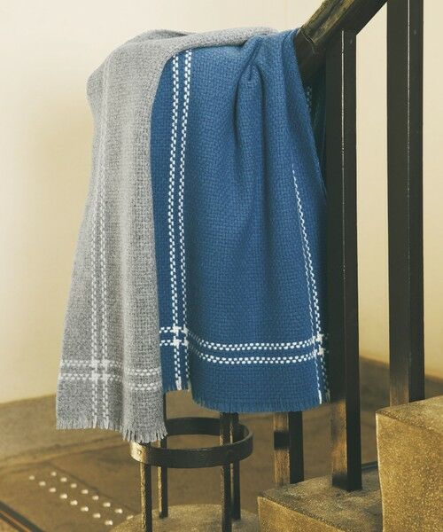 AMACA / アマカ マフラー・ショール・スヌード・ストール | バスケット織りマフラー | 詳細7