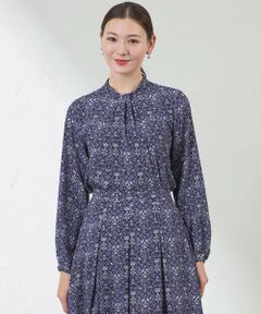 AMACA / アマカ シャツ・ブラウス | 【LIBERTY】Vine Thief バックサテンジョーゼットブラウス