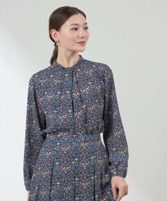 AMACA / アマカ シャツ・ブラウス | 【LIBERTY】Vine Thief バックサテンジョーゼットブラウス