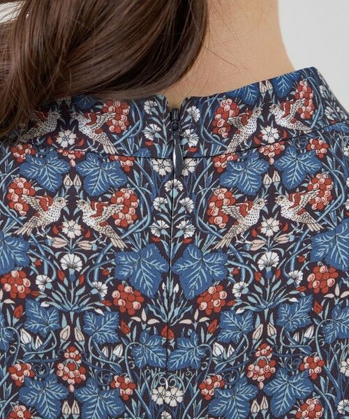 AMACA / アマカ シャツ・ブラウス | 【LIBERTY】Vine Thief バックサテンジョーゼットブラウス | 詳細7