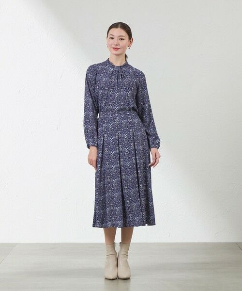 AMACA / アマカ シャツ・ブラウス | 【LIBERTY】Vine Thief バックサテンジョーゼットブラウス | 詳細1