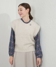 AMACA / アマカ ニット・セーター | ヘアリーニットジレ