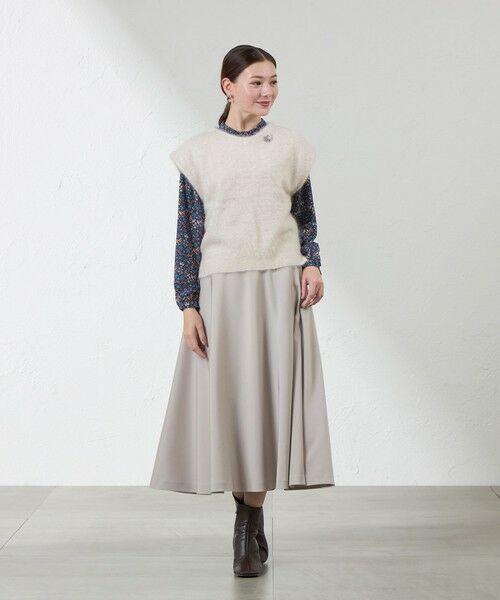 AMACA / アマカ ニット・セーター | ヘアリーニットジレ | 詳細1