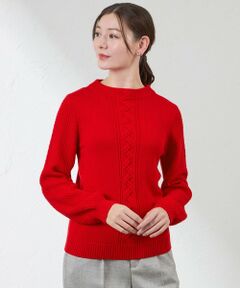 AMACA / アマカ ニット・セーター | ウォッシャブルウールケーブルニット