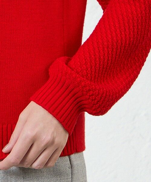 AMACA / アマカ ニット・セーター | ウォッシャブルウールケーブルニット | 詳細8