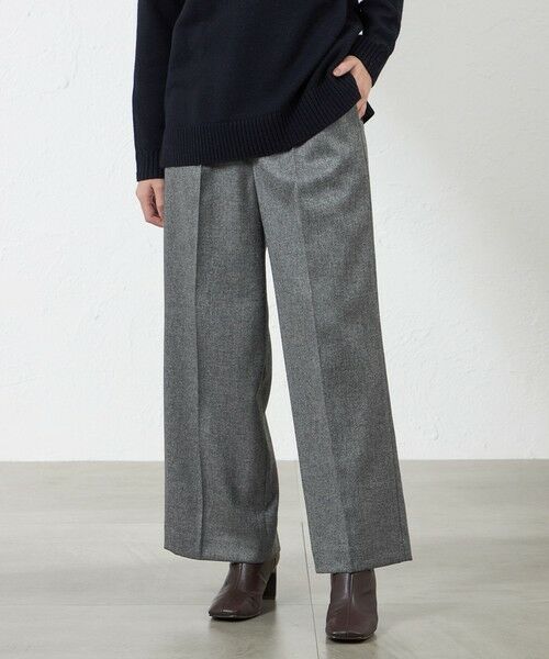 AMACA / アマカ その他パンツ | クラルテヘリンボンパンツ(グレー3)