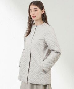 AMACA / アマカ その他アウター | ETHERMALOFT HEAT(イサーマロフト ヒート)　ノーカラーキルトコート