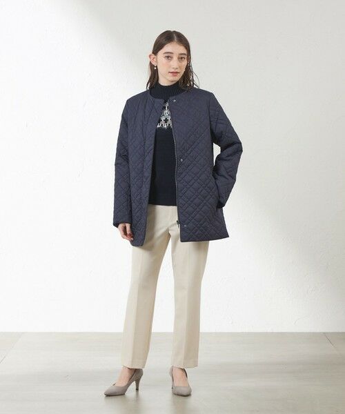 AMACA / アマカ その他アウター | ETHERMALOFT HEAT(イサーマロフト ヒート) ノーカラーキルトコート | 詳細1