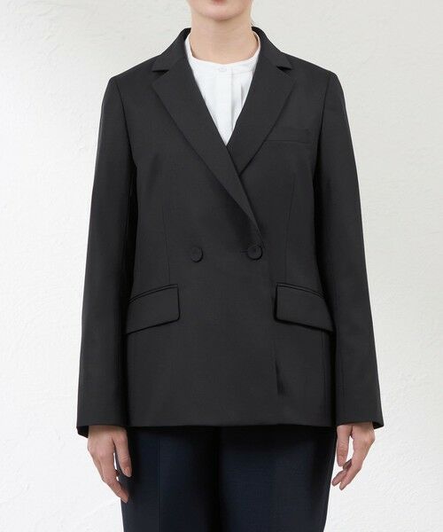 AMACA / アマカ ノーカラージャケット | 【ATELIER COLLECTION】 ウールジャケット | 詳細3