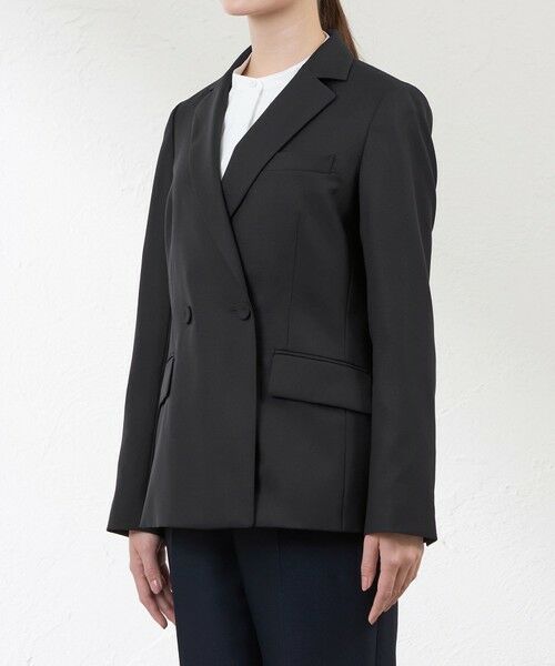 AMACA / アマカ ノーカラージャケット | 【ATELIER COLLECTION】 ウールジャケット | 詳細4