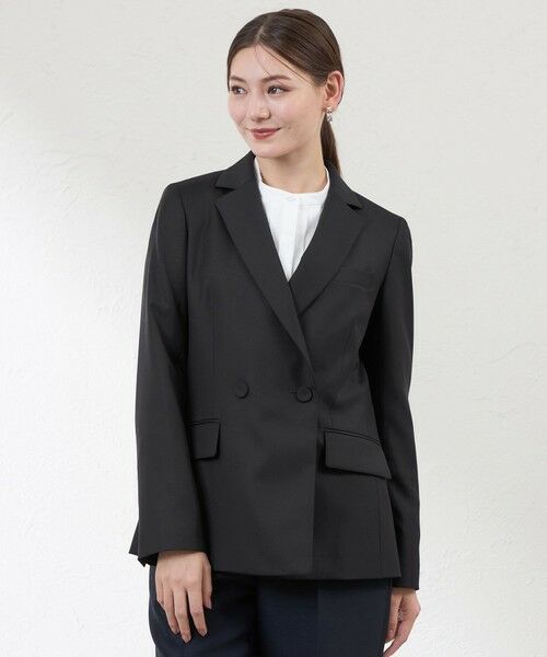 AMACA / アマカ ノーカラージャケット | 【ATELIER COLLECTION】 ウールジャケット | 詳細1