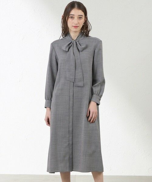 AMACA / アマカ ロング・マキシ丈ワンピース | ビエラシャツワンピース(グレー3)