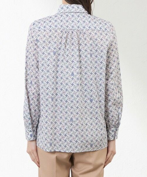 AMACA / アマカ シャツ・ブラウス | 【LIBERTY】Ribbon Medallion タナローンシャツブラウス | 詳細4