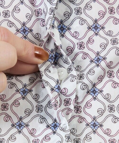 AMACA / アマカ シャツ・ブラウス | 【LIBERTY】Ribbon Medallion タナローンシャツブラウス | 詳細8