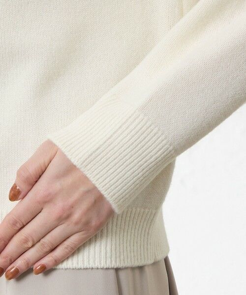 AMACA / アマカ ニット・セーター | ジャカード求心ニット | 詳細6