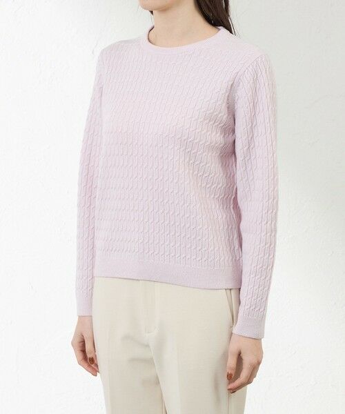 AMACA / アマカ ニット・セーター | ラメケーブルニット | 詳細6