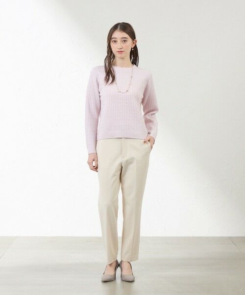 AMACA / アマカ ニット・セーター | ラメケーブルニット | 詳細2