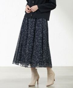 AMACA / アマカ ロング・マキシ丈スカート | 【LIBERTY】チュールスカート