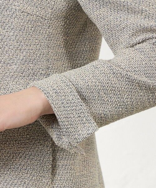AMACA / アマカ ノーカラージャケット | インレイツイードジャケット | 詳細9