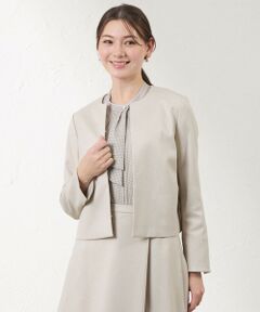 AMACA / アマカ ノーカラージャケット | シャークストレッチジャケット