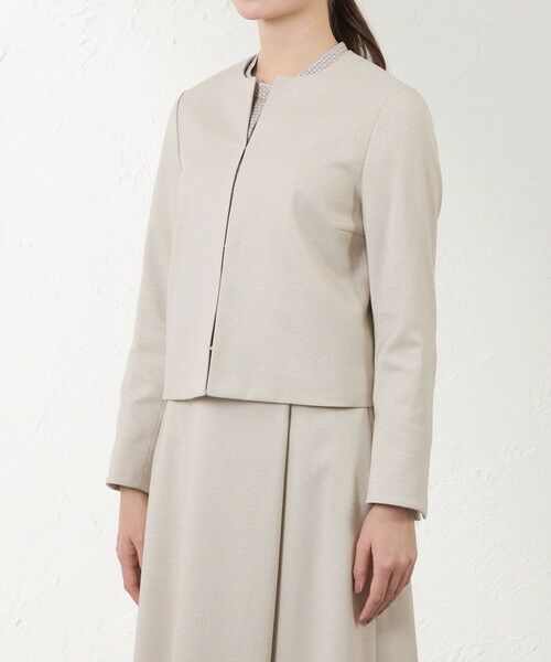 AMACA / アマカ ノーカラージャケット | シャークストレッチジャケット | 詳細4