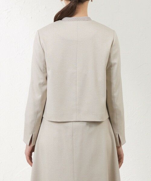 AMACA / アマカ ノーカラージャケット | シャークストレッチジャケット | 詳細5