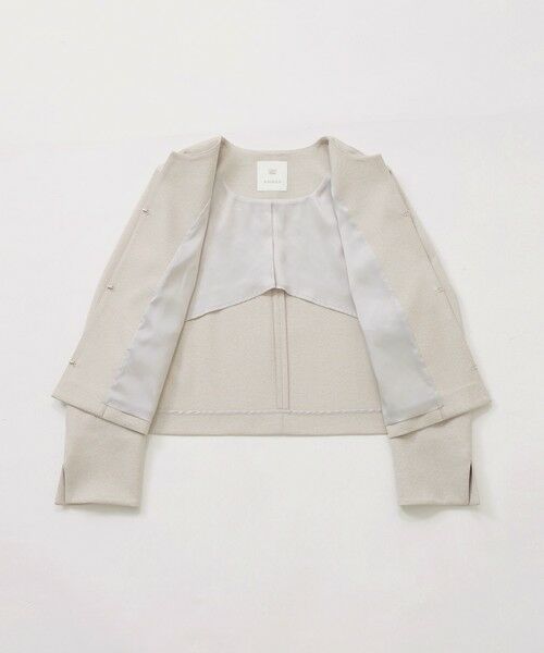 AMACA / アマカ ノーカラージャケット | シャークストレッチジャケット | 詳細11
