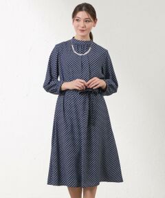 AMACA / アマカ ロング・マキシ丈ワンピース | デジタルツイードワンピース