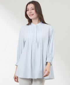 AMACA / アマカ シャツ・ブラウス | バンブークロスタックフリルブラウス