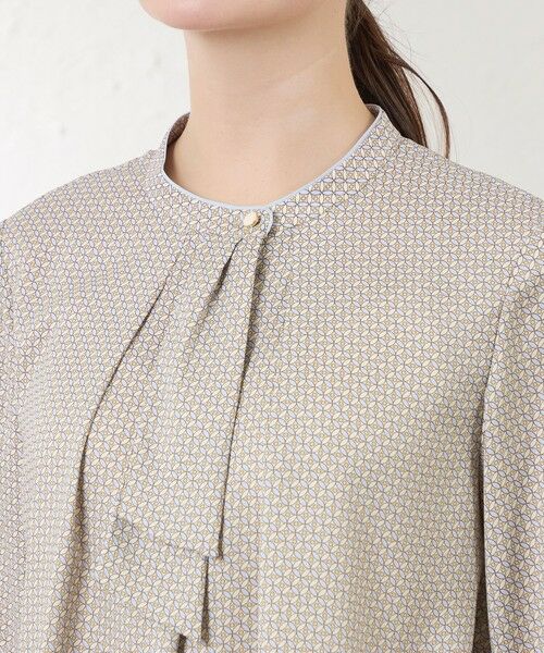 AMACA / アマカ シャツ・ブラウス | 幾何プリントブラウス | 詳細10