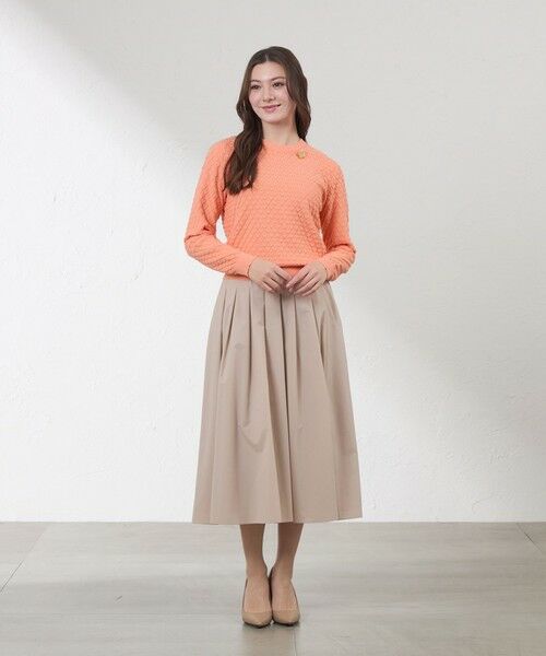 AMACA / アマカ ニット・セーター | バルキーストレッチ編み柄ニット | 詳細3