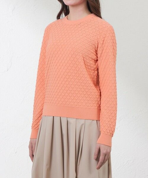 AMACA / アマカ ニット・セーター | バルキーストレッチ編み柄ニット | 詳細5