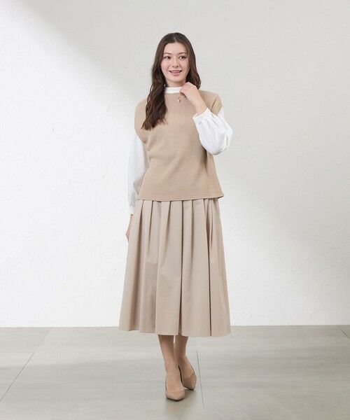 AMACA / アマカ ニット・セーター | カノコ柄ニットベスト | 詳細3