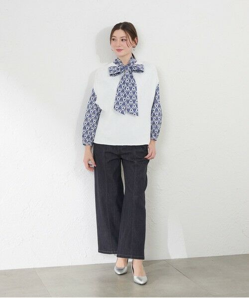 AMACA / アマカ ニット・セーター | カノコ柄ニットベスト | 詳細1