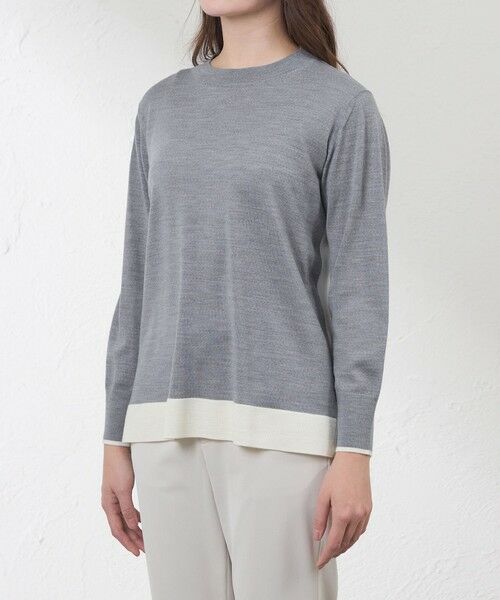 AMACA / アマカ ニット・セーター | カラーブロッキングニット | 詳細6