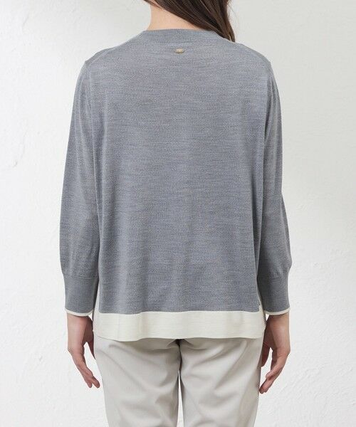 AMACA / アマカ ニット・セーター | カラーブロッキングニット | 詳細7