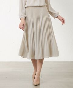 AMACA / アマカ ロング・マキシ丈スカート | カルゼプリーツフレアスカート