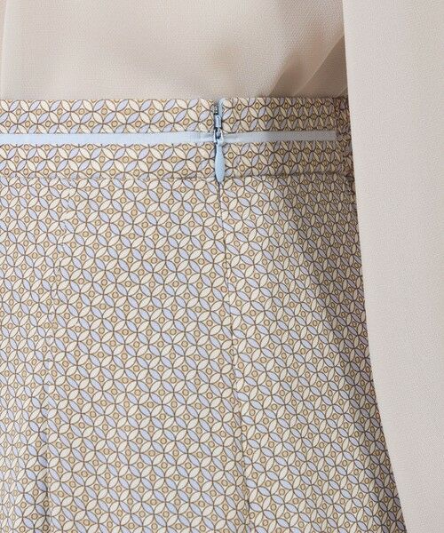 AMACA / アマカ ロング・マキシ丈スカート | 幾何プリントタックスカート | 詳細7