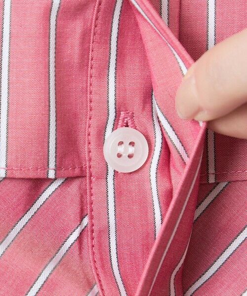 AMACA / アマカ シャツ・ブラウス | バンブーストライプ フレアブラウス | 詳細7