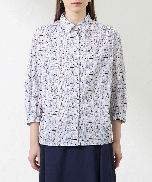 AMACA / アマカ シャツ・ブラウス | 【LIBERTY】Deben タナローンブラウス | 詳細3