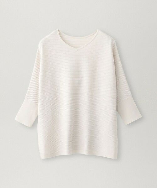 AMACA / アマカ ニット・セーター | 2WAYドルマンニットプルオーバー（オフホワイト1）