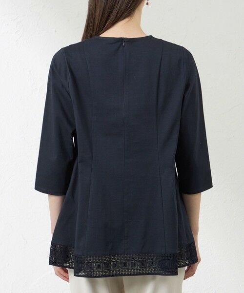 AMACA / アマカ カットソー | プレーティング天竺 レースコンビカットソー | 詳細6