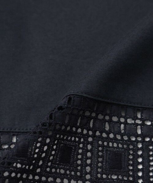 AMACA / アマカ カットソー | プレーティング天竺 レースコンビカットソー | 詳細9