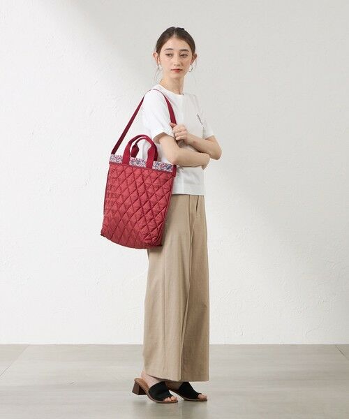 AMACA / アマカ メッセンジャーバッグ・ウエストポーチ | 【LIBERTY】【AMACA Marche】キルトトートバッグ | 詳細1