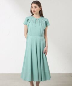 AMACA / アマカ ロング・マキシ丈ワンピース | フレンチスリーブ マーメイドワンピース