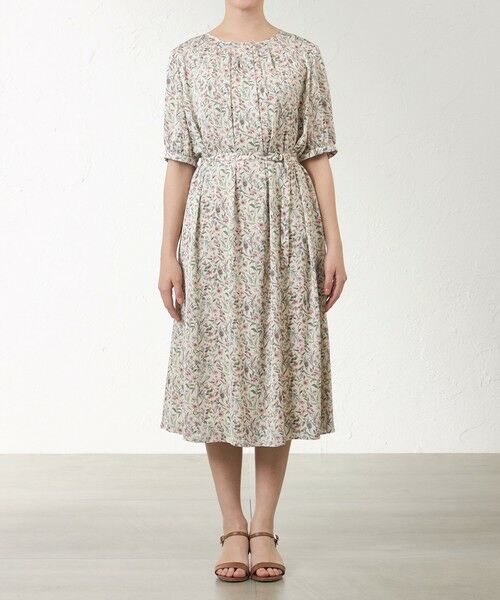 AMACA / アマカ ロング・マキシ丈ワンピース | 【LIBERTY】MEGUMI ワンピース | 詳細3